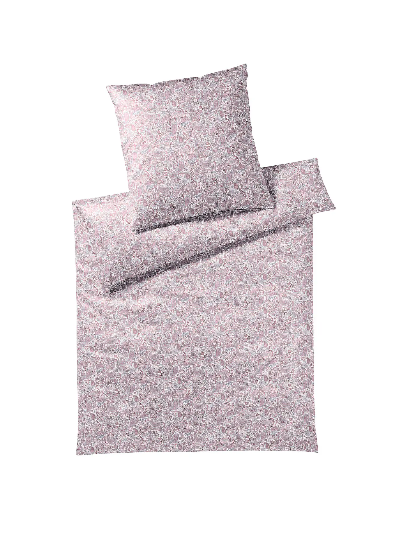 ELEGANTE | Jersey Bettwäsche Plenty 70x90cm / 140x200cm Rosarot | 
